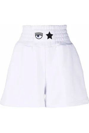 Chiara Ferragni Shorts con parche del logo Eye Star