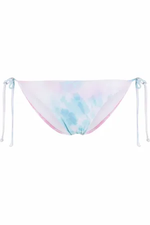 Chiara Ferragni Bikini bottom con motivo tie-dye