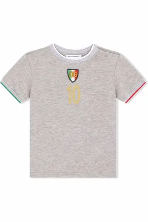 Dolce & Gabbana Playera con logo inspirado en fútbol