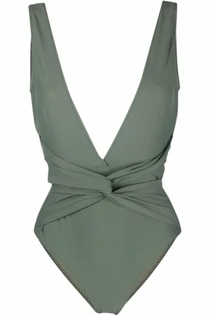 Noire Swimwear Traje de baño con cuello en V