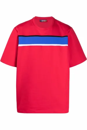 JUST DON Playera con motivo de rayas