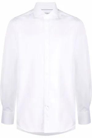 Brunello Cucinelli Camisa manga larga