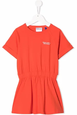 MARCELO BURLON Vestido estilo playera Tempera Cross