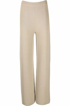 Nanushka Pantalones tejidos rectos