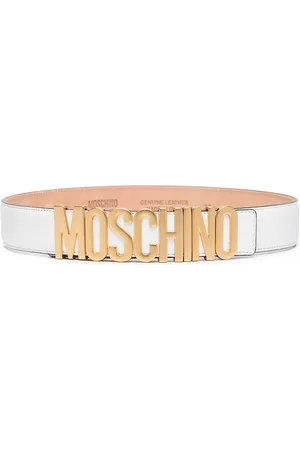 Moschino Cinturón con logo y apliques