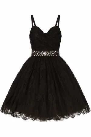 Dolce & Gabbana Vestido corto con escote en forma de corazón
