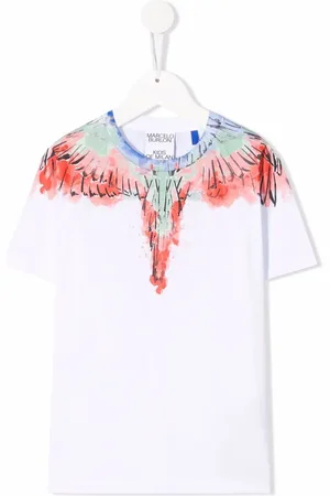 MARCELO BURLON Playera con motivo Wings