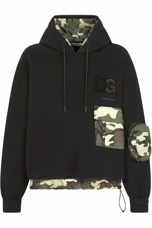 Dolce & Gabbana Hoodie con estampado militar