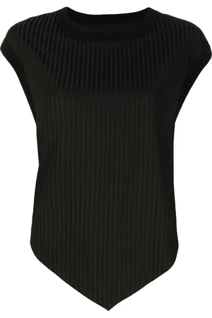 RTA Playera plisada estilo poncho