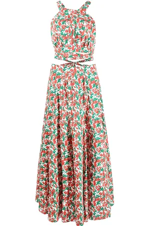 Serafini Vestido estampado Fantasy
