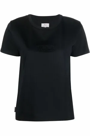 Woolrich Playera con logo en relieve