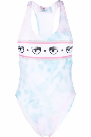 Chiara Ferragni Traje de baño con motivo tie-dye