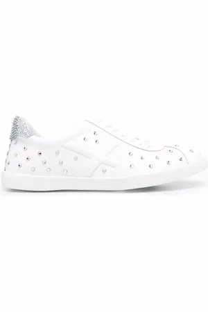 Aquazzura Tenis con detalles de cristal