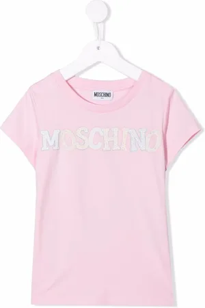Moschino Playera con logo estampado