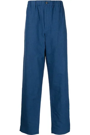 Kenzo Pantalones rectos con pretina elástica