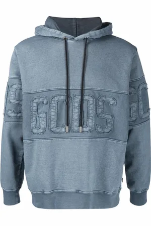 GCDS Hoodie con logo bordado