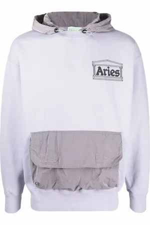 ARIES Hoodie con parche del logo
