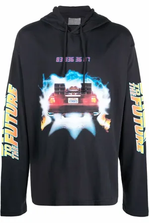 VTMNTS Hoodie con estampado Back to the Future