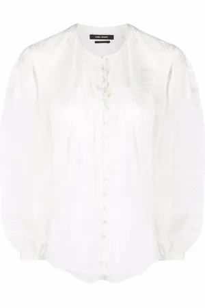 Isabel Marant Blusa con cuello mao