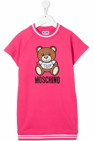 Moschino Vestido estilo sudadera con motivo Teddy Bear