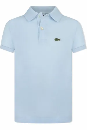 Lacoste Playera tipo polo con motivo de cocodrilo