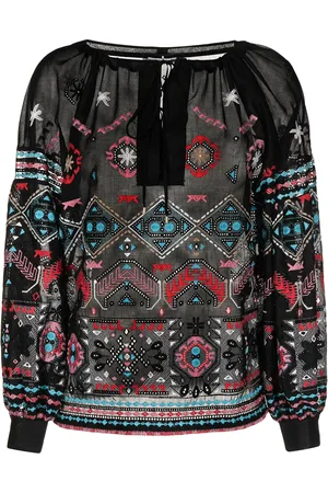 ERMANNO SCERVINO Blusa bordada manga larga