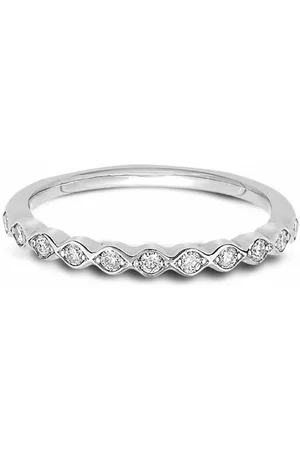 Dinny Hall Anillo Rosemary en oro blanco de 14kt con diamantes