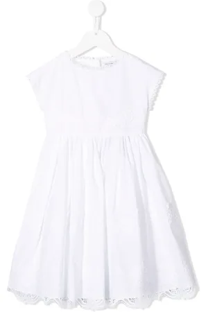 Dolce & Gabbana Vestido con ribete de encaje