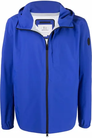 Woolrich Chamarra con capucha y logo las mangas