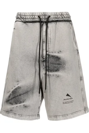 MAUNA KEA Bermudas desvalada con logo estampado