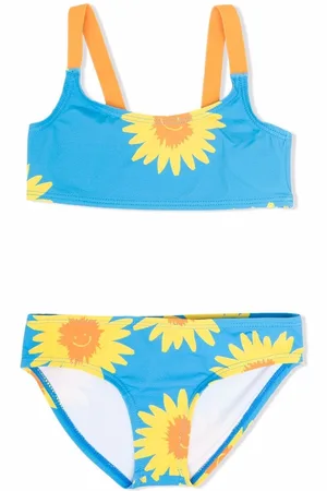 Stella McCartney Bikini con girasoles estampados