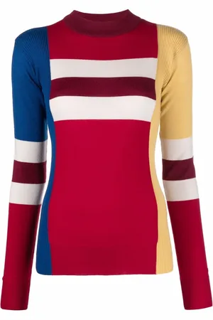 Colville Suéter con diseño color block