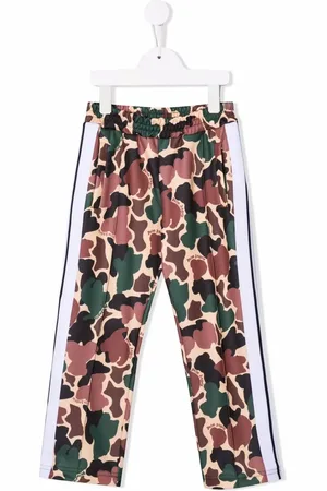 Palm Angels Pants con estampado militar