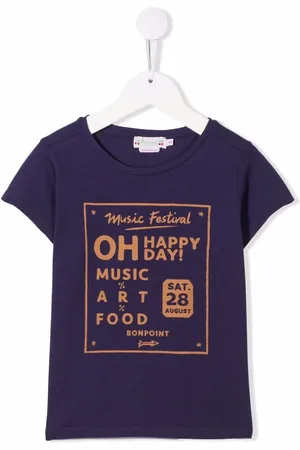 BONPOINT Playera con estampado gráfico