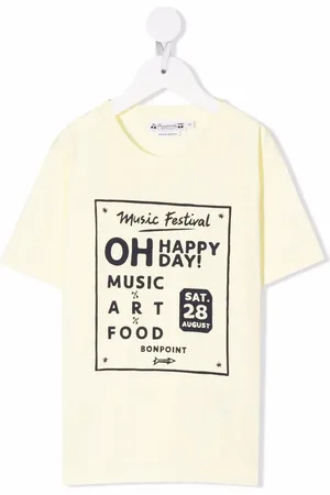 BONPOINT Playera con estampado gráfico