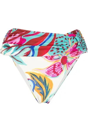 PATBO Bikini bottom con estampado floral