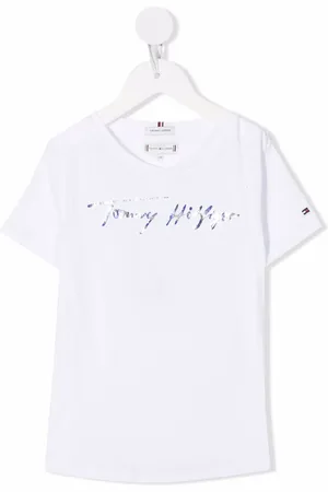 Tommy Hilfiger Playera con logo estampado