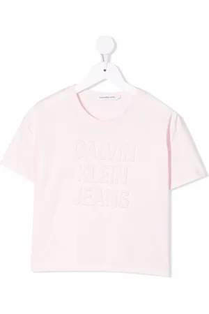 Calvin Klein Playera con logo en relieve