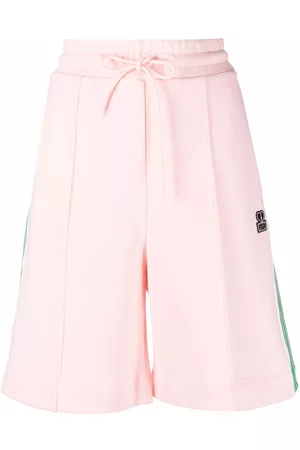 Msgm Shorts deportivos con detalle de banda