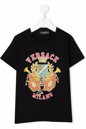 VERSACE Playera con logo estampado