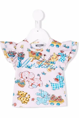 Moschino Playera con estampado gráfico