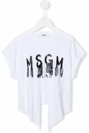 Msgm Playera asimétrica
