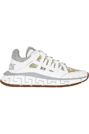 VERSACE Tenis Trigreca con suela gruesa