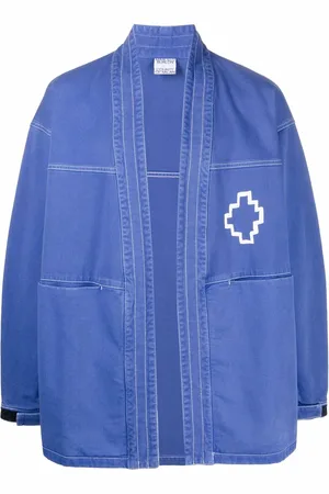 MARCELO BURLON Chamarra con logo estampado