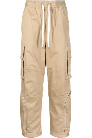 Ports V Pantalones cargo con cordones en la pretina