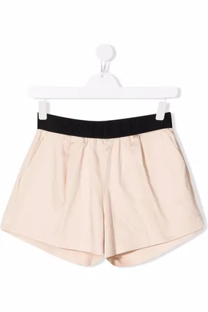 Moncler Shorts acampanados con logo en la pretina