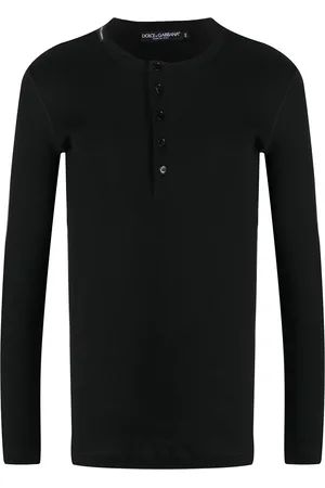 Dolce & Gabbana Playera con ribetes de canalé