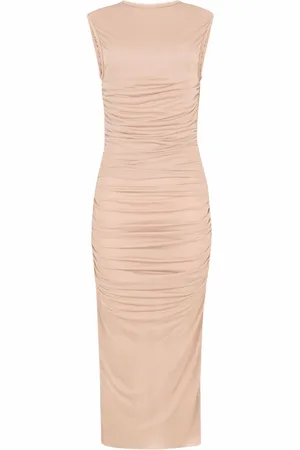 Dolce & Gabbana Vestido midi fruncido