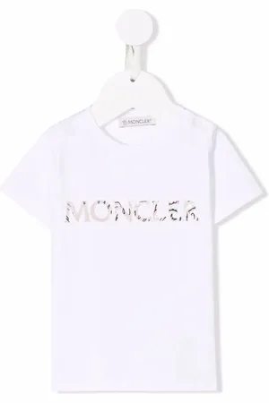 Moncler Playera con logo estampado