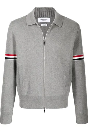 Thom Browne Cárdigan con motivo de rayas RWB